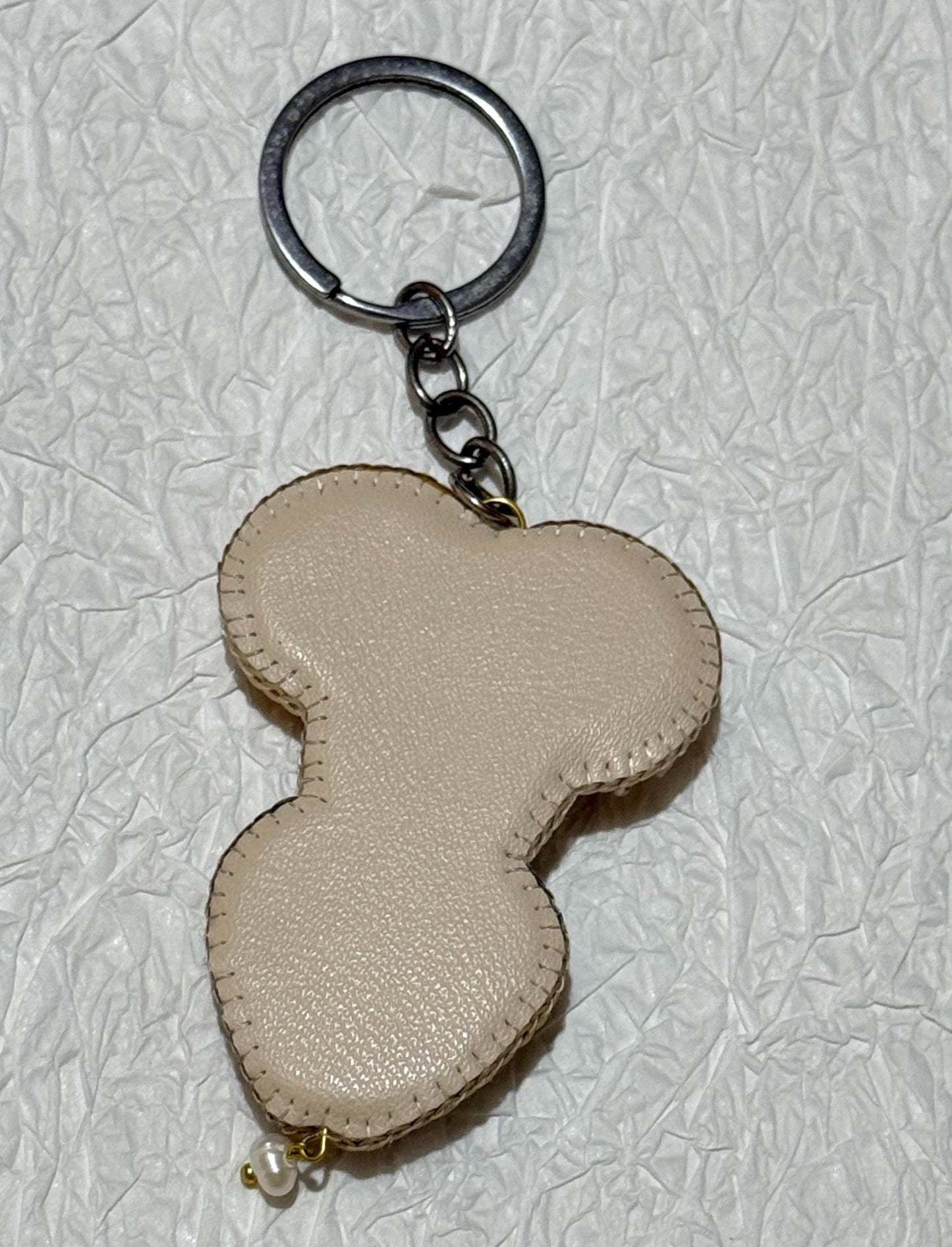 Funny Beaded Willy Keychain, Naughty Bachelorette Gag Gift