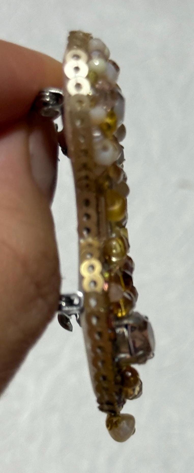 Handmade Beaded Willy Brooch, Naughty Gag Gift