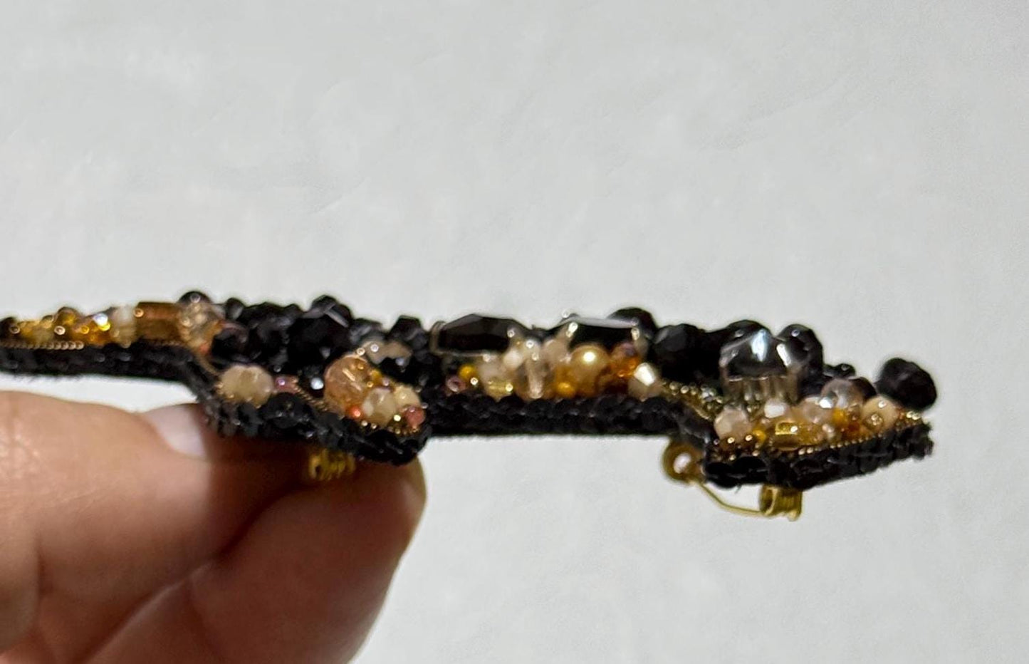 Handmade Beaded Dachshund Brooch: Embroidered Dog Pin, Pet Lover Gift