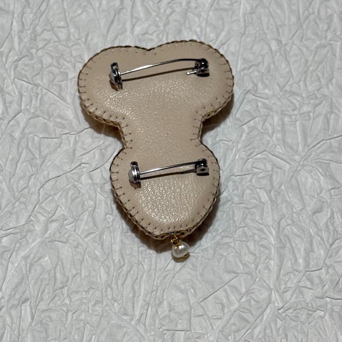 Handmade Beaded Willy Brooch, Naughty Gag Gift
